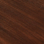 Provence Dining Table 240cm - White With Dark Brown Top-Dining Table-Novasolo-I Wanna Go Home